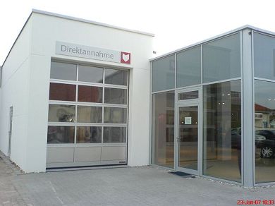 Hallenbau / Büros in Karlsruhe und im Saarland